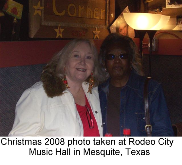 Christmas 2008 photo taken at Rodeo City Music Hall in Mesquite, Texas