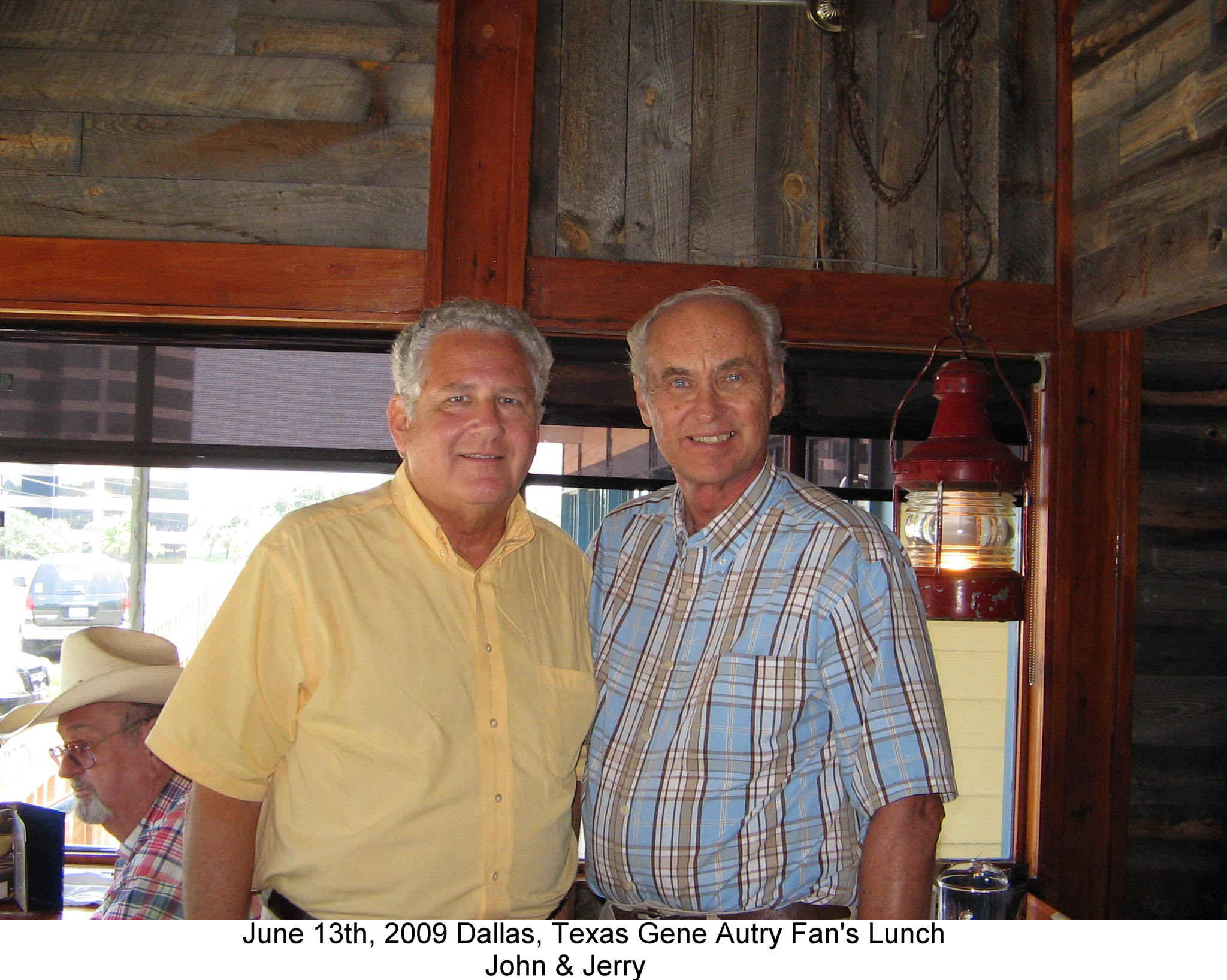 ** June 2009 Dallas, Texas Gene Autry Fans Lunch **