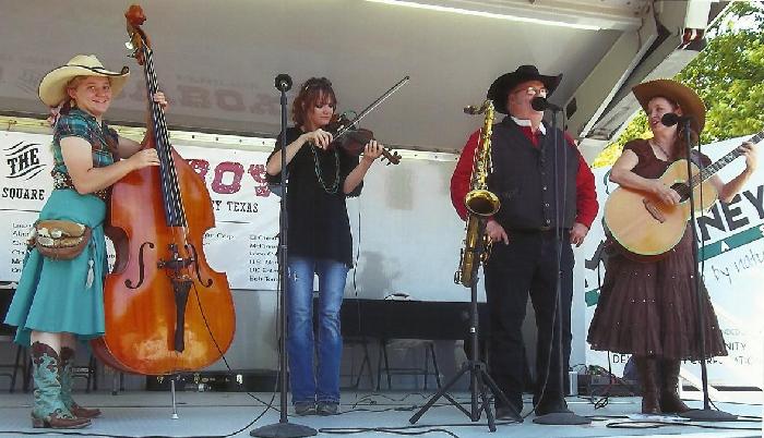 Spirit of the Cowboy Festival in Mc Kinney, Texas