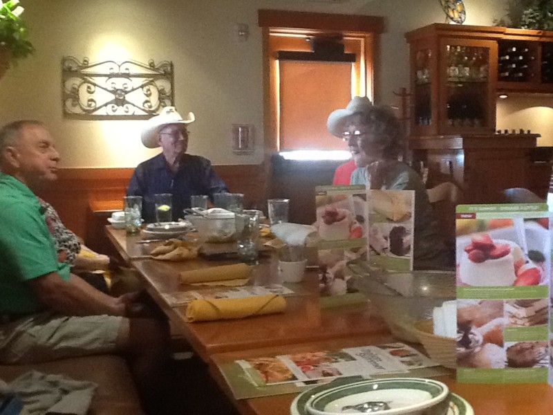 Roy Tucker, Don Reynolds and Barbara Tucker